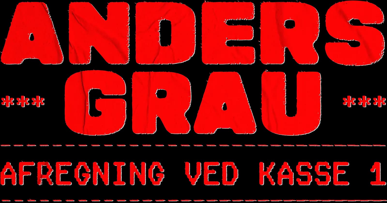 Anders Grau - Afregning ved kasse 1 - Comedy Tour 2026